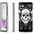 thumbnail image 1 of OneToughShield ® Shockproof Phone Case Compatible with Samsung Galaxy A35 5G - Grunge Skull, 1 of 3