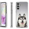 thumbnail image 1 of OneToughShield ® Shockproof Phone Case Compatible with Samsung Galaxy A35 5G - Husky Face, 1 of 3