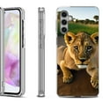 thumbnail image 1 of OneToughShield ® Shockproof Phone Case Compatible with Samsung Galaxy A35 5G - Lion Cub, 1 of 3