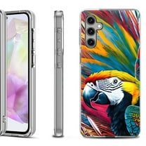 OneToughShield ® Shockproof Phone Case Compatible with Samsung Galaxy A35 5G - Macaw