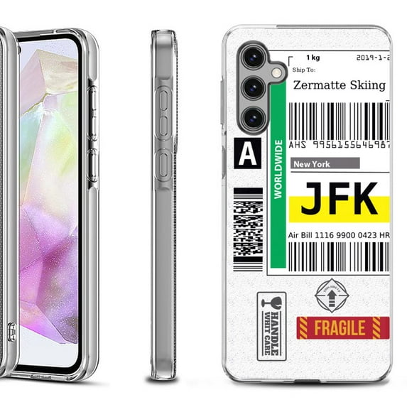 OneToughShield ® Shockproof Phone Case Compatible with Samsung Galaxy A35 5G - Mail / New York