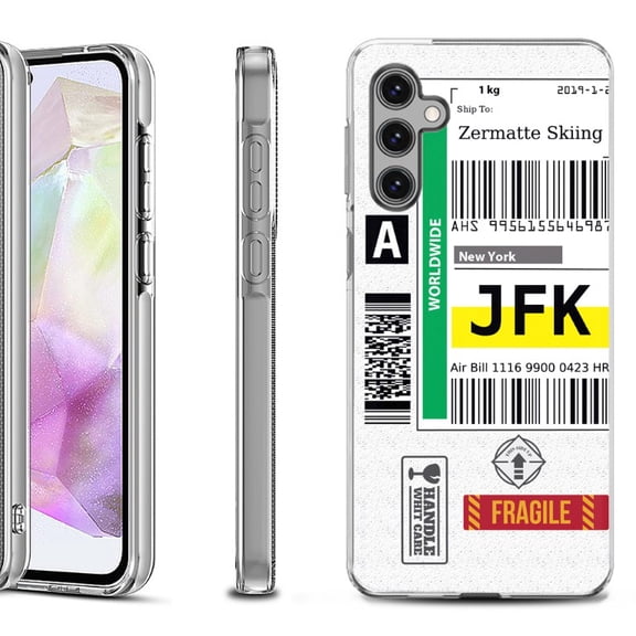 OneToughShield ® Shockproof Phone Case Compatible with Samsung Galaxy A35 5G - Mail / New York