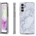 thumbnail image 1 of OneToughShield ® Shockproof Phone Case Compatible with Samsung Galaxy A35 5G - Marble / Clouds, 1 of 3