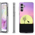 thumbnail image 1 of OneToughShield ® Shockproof Phone Case Compatible with Samsung Galaxy A35 5G - Moonlight Flamingo, 1 of 3