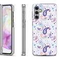 thumbnail image 1 of OneToughShield ® Shockproof Phone Case Compatible with Samsung Galaxy A35 5G - Paisley Purple, 1 of 3