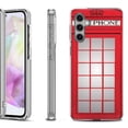 thumbnail image 1 of OneToughShield ® Shockproof Phone Case Compatible with Samsung Galaxy A35 5G - Phone Booth Red, 1 of 3