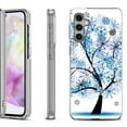 thumbnail image 1 of OneToughShield ® Shockproof Phone Case Compatible with Samsung Galaxy A35 5G - Snowflakes Tree, 1 of 3