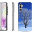 thumbnail image 1 of OneToughShield ® Shockproof Phone Case Compatible with Samsung Galaxy A35 5G - Snowing Tree, 1 of 3