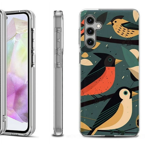 OneToughShield ® Shockproof Phone Case Compatible with Samsung Galaxy A35 5G - Songbird