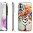 thumbnail image 1 of OneToughShield ® Shockproof Phone Case Compatible with Samsung Galaxy A35 5G - Vibrant Tree, 1 of 3