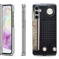 thumbnail image 1 of OneToughShield ® Shockproof Phone Case Compatible with Samsung Galaxy A35 5G - Vintage Radio, 1 of 3