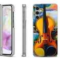 thumbnail image 1 of OneToughShield ® Shockproof Phone Case Compatible with Samsung Galaxy A35 5G - Violin, 1 of 3