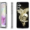 thumbnail image 1 of OneToughShield ® Shockproof Phone Case Compatible with Samsung Galaxy A35 5G - Wing Skull, 1 of 3
