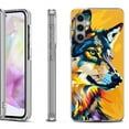 thumbnail image 1 of OneToughShield ® Shockproof Phone Case Compatible with Samsung Galaxy A35 5G - Wolf Art, 1 of 3