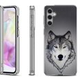 thumbnail image 1 of OneToughShield ® Shockproof Phone Case Compatible with Samsung Galaxy A35 5G - Wolf Face, 1 of 3