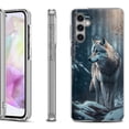 thumbnail image 1 of OneToughShield ® Shockproof Phone Case Compatible with Samsung Galaxy A35 5G - Wolf Winter, 1 of 3