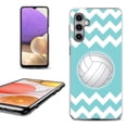 thumbnail image 1 of OneToughShield ® Shockproof Phone Case Compatible with Samsung Galaxy S23 FE Fan Edition 5G - Chevron/Volleyball, 1 of 4