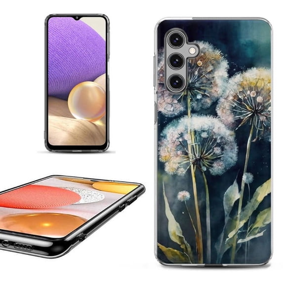 OneToughShield ® Shockproof Phone Case Compatible with Samsung Galaxy S23 FE Fan Edition 5G - Dandelion Color