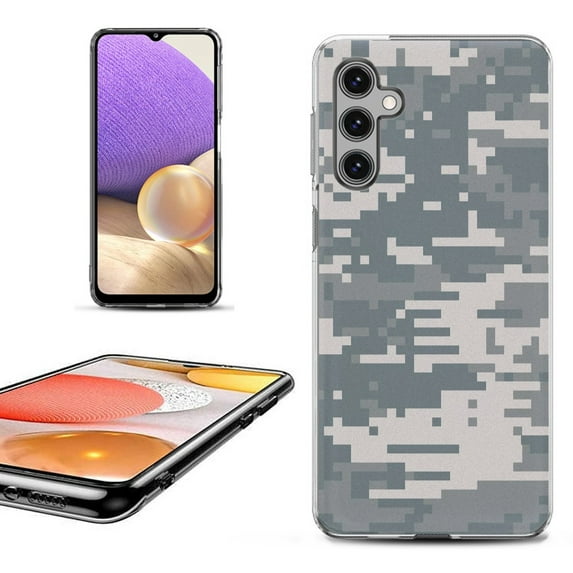 OneToughShield ® Shockproof Phone Case Compatible with Samsung Galaxy S23 FE Fan Edition 5G - Digital Camo