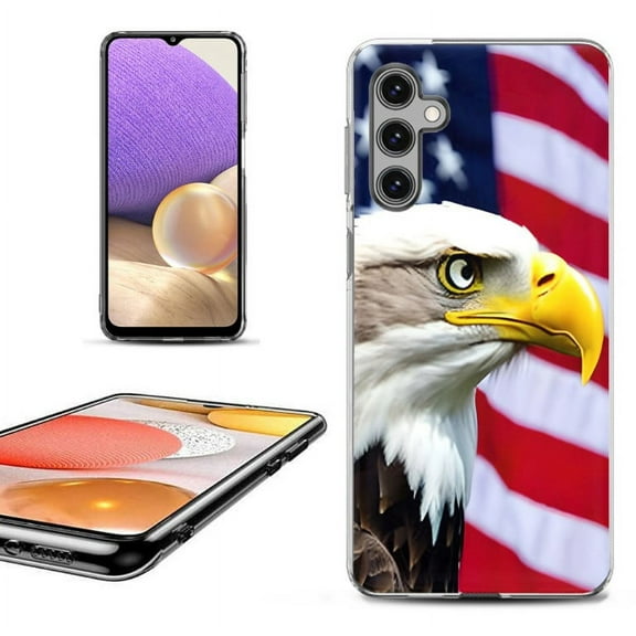 OneToughShield ® Shockproof Phone Case Compatible with Samsung Galaxy S23 FE Fan Edition 5G - Eagle