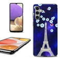 thumbnail image 1 of OneToughShield ® Shockproof Phone Case Compatible with Samsung Galaxy S23 FE Fan Edition 5G - Eiffel Tower Stars, 1 of 4