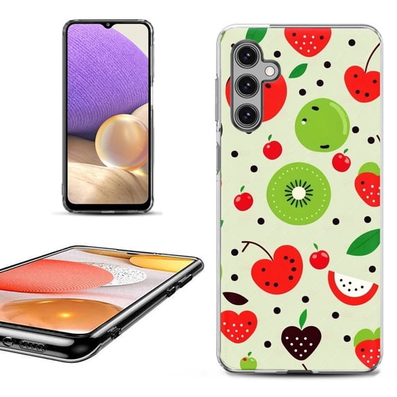 OneToughShield ® Shockproof Phone Case Compatible with Samsung Galaxy S23 FE Fan Edition 5G - Fruit Mix