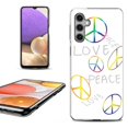 thumbnail image 1 of OneToughShield ® Shockproof Phone Case Compatible with Samsung Galaxy S23 FE Fan Edition 5G - Love/Peace, 1 of 4
