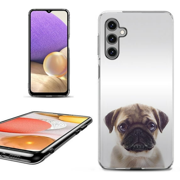 OneToughShield ® Shockproof Phone Case Compatible with Samsung Galaxy S23 FE Fan Edition 5G - Pug Face