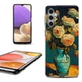 thumbnail image 1 of OneToughShield ® Shockproof Phone Case Compatible with Samsung Galaxy S23 FE Fan Edition 5G - Roses in a vase, 1 of 4