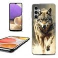 thumbnail image 1 of OneToughShield ® Shockproof Phone Case Compatible with Samsung Galaxy S23 FE Fan Edition 5G - Running Wolf, 1 of 4
