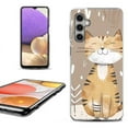 thumbnail image 1 of OneToughShield ® Shockproof Phone Case Compatible with Samsung Galaxy S23 FE Fan Edition 5G - Smiling Cat, 1 of 4