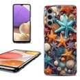 thumbnail image 1 of OneToughShield ® Shockproof Phone Case Compatible with Samsung Galaxy S23 FE Fan Edition 5G - Starfish Mix, 1 of 4