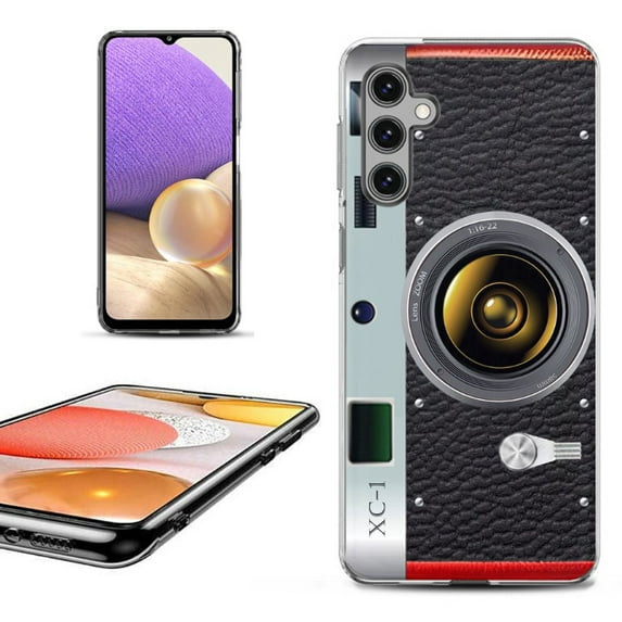 OneToughShield ® Shockproof Phone Case Compatible with Samsung Galaxy S23 FE Fan Edition 5G - Vintage Camera