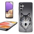 thumbnail image 1 of OneToughShield ® Shockproof Phone Case Compatible with Samsung Galaxy S23 FE Fan Edition 5G - Wolf Face, 1 of 4