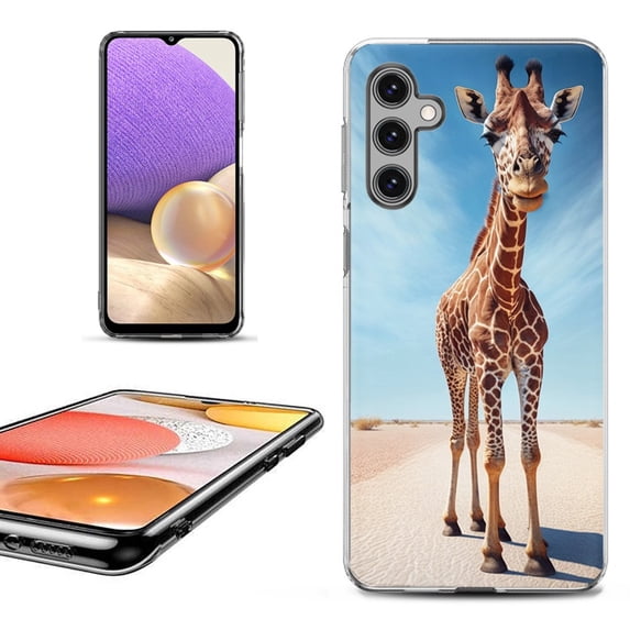 OneToughShield ® Shockproof Phone Case Compatible with Samsung Galaxy S24 5G - Giraffe