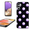 thumbnail image 1 of OneToughShield ® Shockproof Phone Case Compatible with Samsung Galaxy S24 5G - Polka Dot / Purple, 1 of 4
