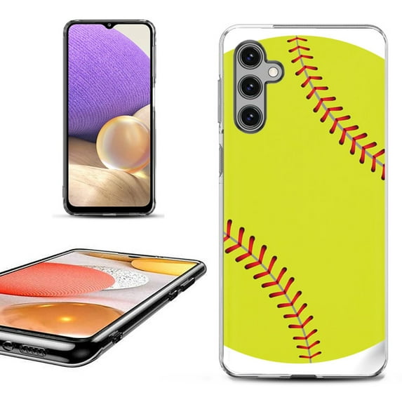 OneToughShield ® Shockproof Phone Case Compatible with Samsung Galaxy S24 5G - Softball Green