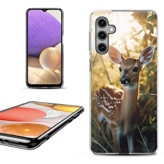 OneToughShield ® Shockproof Phone Case Compatible with Samsung Galaxy S24+ / S24 Plus 5G - Fawn Deer