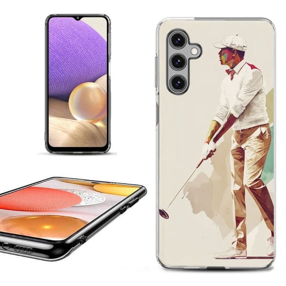OneToughShield ® Shockproof Phone Case Compatible with Samsung Galaxy S24+ / S24 Plus 5G - Golfer
