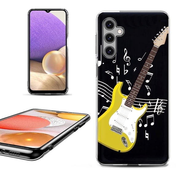 OneToughShield ® Shockproof Phone Case Compatible with Samsung Galaxy S24+ / S24 Plus 5G - Guitar Yellow