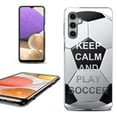 thumbnail image 1 of OneToughShield ® Shockproof Phone Case Compatible with Samsung Galaxy S24+ / S24 Plus 5G - Keep Calm Soccer, 1 of 4
