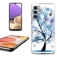 thumbnail image 1 of OneToughShield ® Shockproof Phone Case Compatible with Samsung Galaxy S24+ / S24 Plus 5G - Snowflakes Tree, 1 of 4