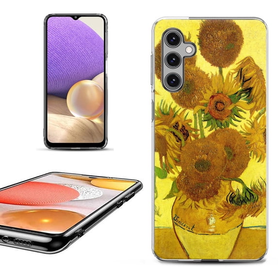 OneToughShield ® Shockproof Phone Case Compatible with Samsung Galaxy S24+ / S24 Plus 5G - Sunflower