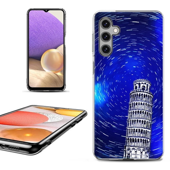 OneToughShield ® Shockproof Phone Case Compatible with Samsung Galaxy S24+ / S24 Plus 5G - Tower of Pisa