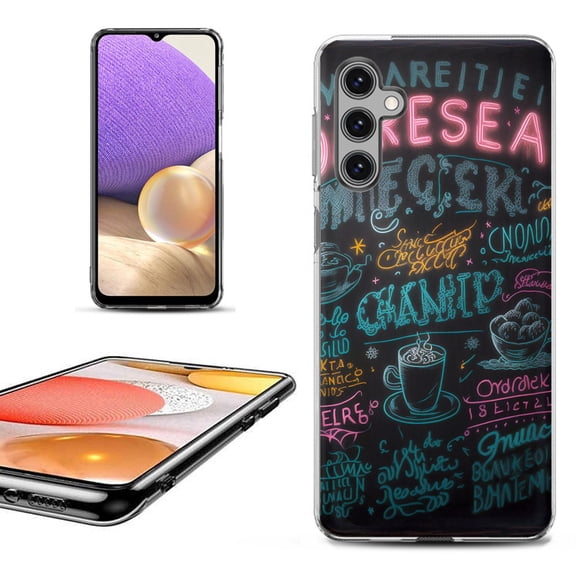 OneToughShield for Samsung Galaxy A14 5G Phone Case, Fashion Cover Case - Abstract Menu