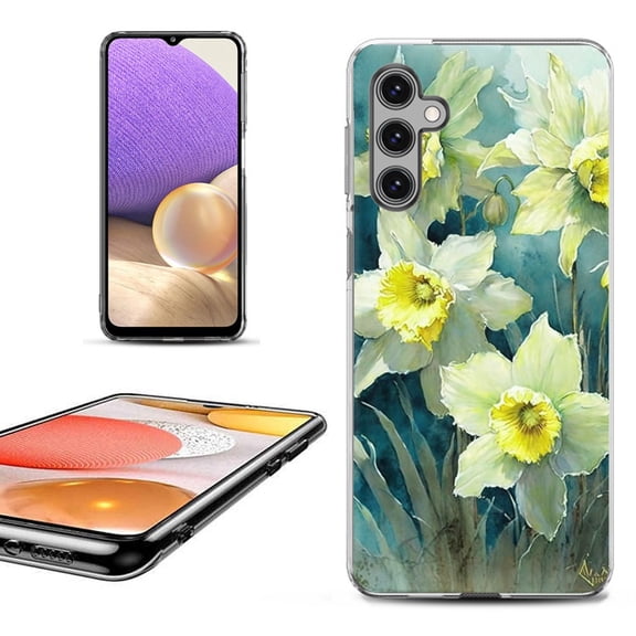 OneToughShield for Samsung Galaxy A14 5G Phone Case, Fashion Cover Case - Daffodils