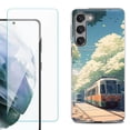 thumbnail image 1 of OneToughShield ® for Samsung Galaxy S23 5G Shockproof Fashion Phone Case, with Tempered Glass Screen Protector - Kyoto Summer, 1 of 4