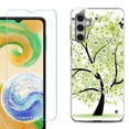 thumbnail image 1 of OneToughShield ® for Samsung Galaxy S23 FE Fan Edition, Shockproof Phone Case, with Tempered Glass Screen Protector - Green Tree, 1 of 4