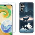 thumbnail image 1 of OneToughShield ® for Samsung Galaxy S23 FE Fan Edition, Shockproof Phone Case, with Tempered Glass Screen Protector - River Elk, 1 of 4
