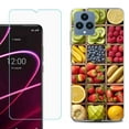 thumbnail image 1 of OneToughShield ® for T-Mobile Revvl 6x 5G Shockproof Phone Case, with Tempered Glass Screen Protector - Fruit Box, 1 of 3
